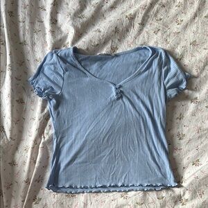 Light Blue Women's Top